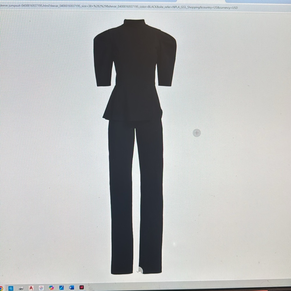 Elegant CHIARA BONI  Black Jumpsuit